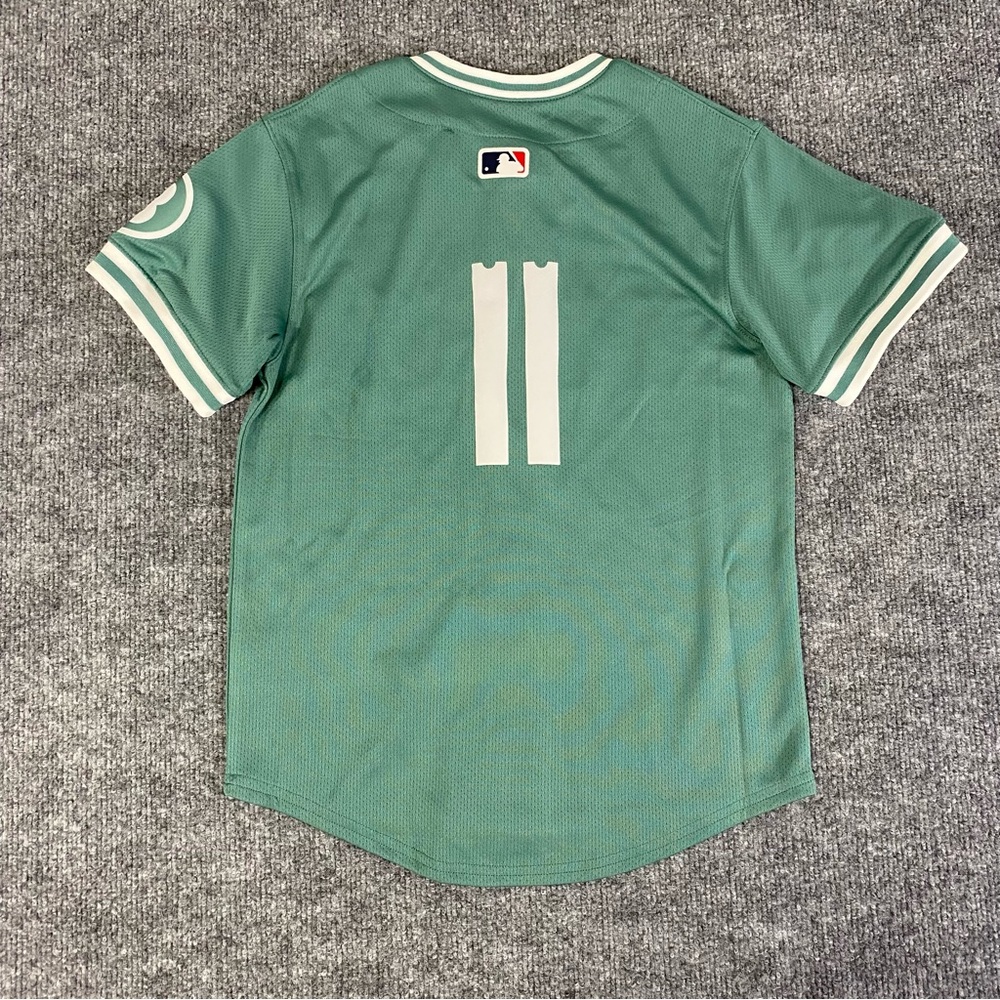 Nike Boston Red Sox City Connect Green Monster Youth Small Size 8 Jersey NWT - Picture 2 of 11